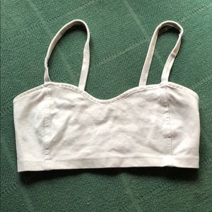 Brandy Melville white bralette